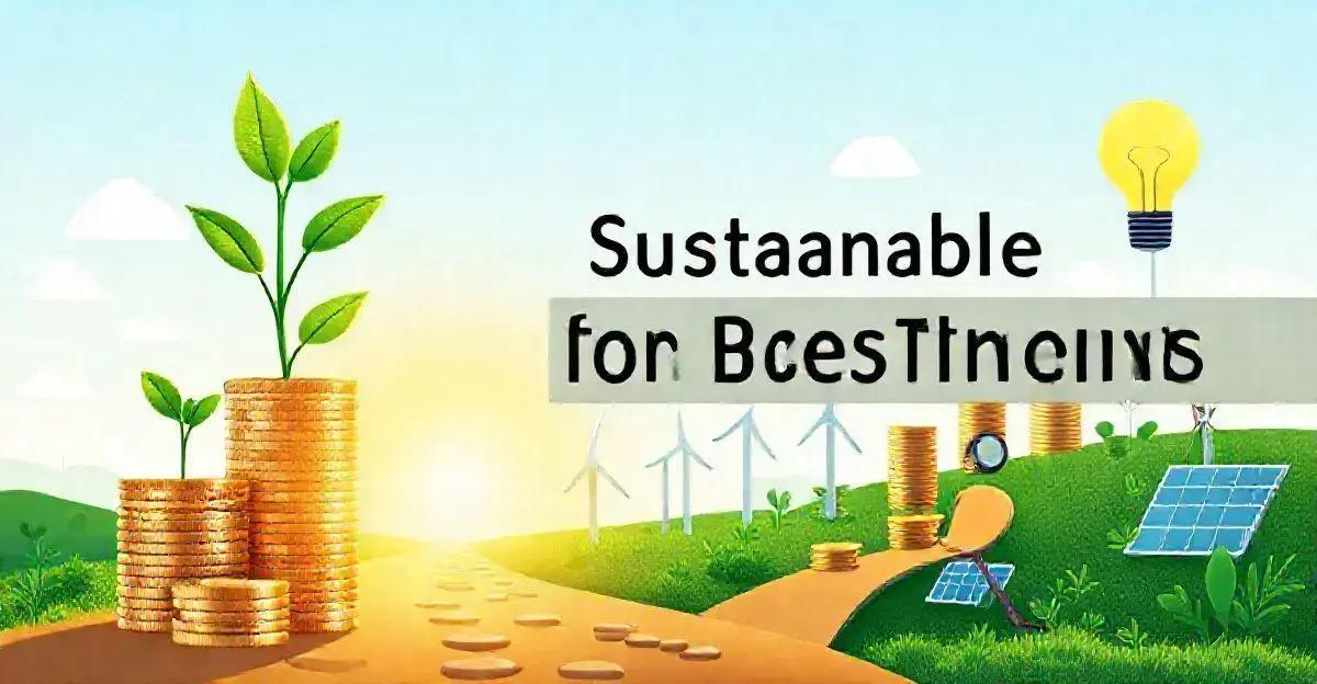 Benefícios do Investimento Sustentável