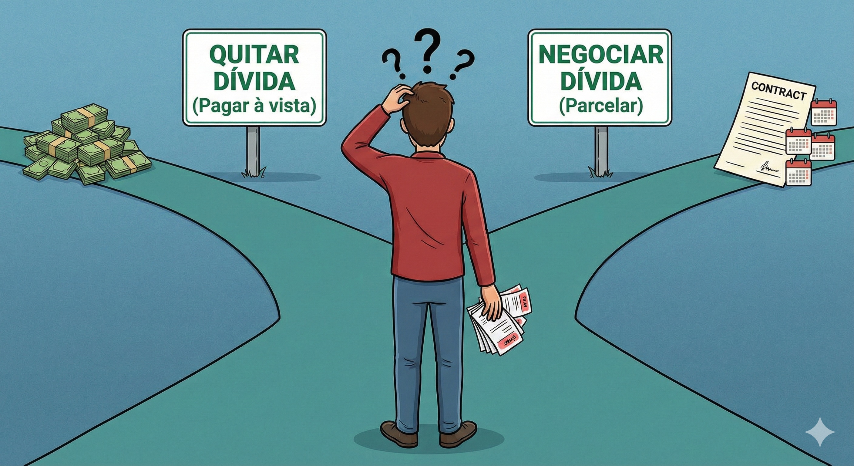 Quitar Dívidas ou Negociar